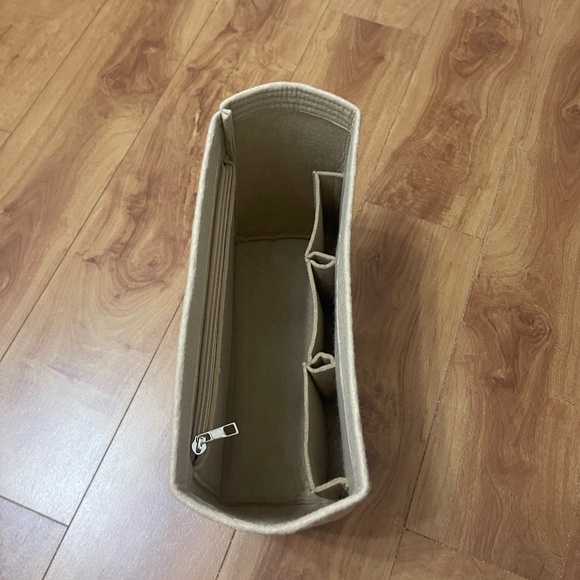 Bag Organizer Shaper for LV Neverfull MM Tote Beige New - Picture 2 of 7